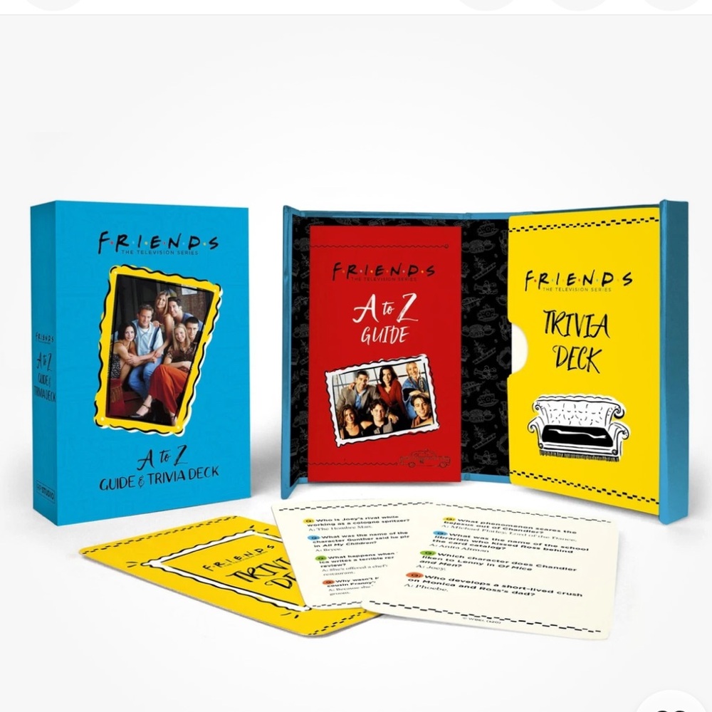 Friends: A to Z Guide‎ and Trivia Deck by Morgan